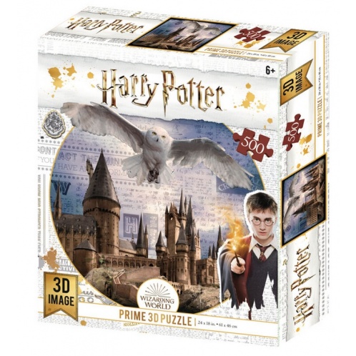 Harry Potter - 3D puzzle - Hedviga a Rokfort - 500