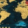 Stieracia mapa sveta - slovenská verzia Deluxe XL