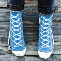 Sneakers ponožky - modré