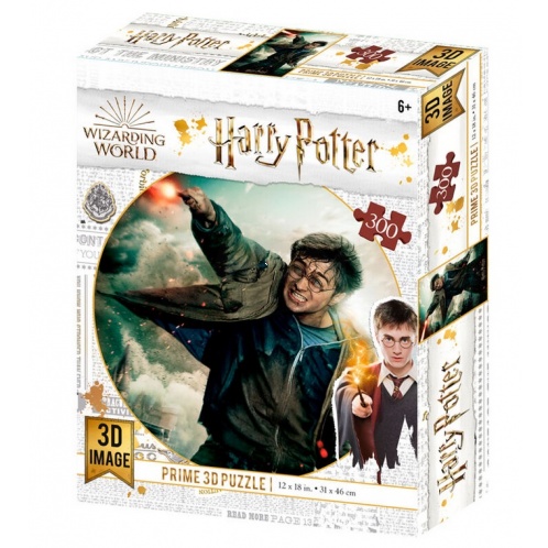 Harry Potter - 3D puzzle - Harry s prútikom - 300