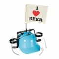 Pivná helma - Milujem pivo (svetlo modrá)