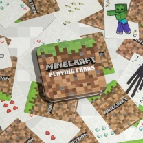 Minecraft - hracie karty