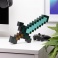 Minecraft - 3D svetlo Diamantový meč