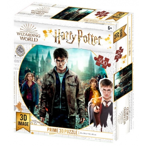 Harry Potter - 3D puzzle - Harry, Ron a Hermiona - 500