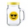 Retro smoothie poháre - 6ks emoji