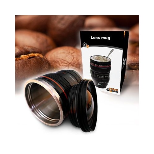 Lens Cup TERMO - šálka v tvare objektívu