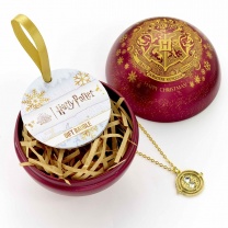 Harry Potter - Vianočná guľa s náhrdelníkom Časovratu