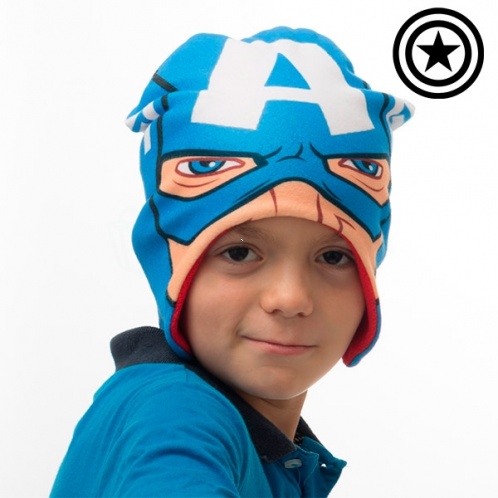 Kapitán Amerika - čiapka pre deti