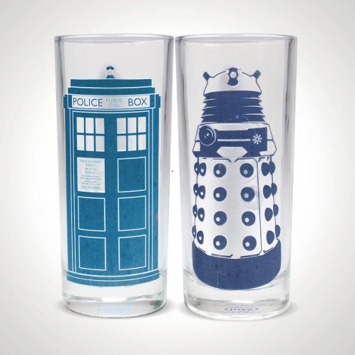 Dr Who - Teplocitlivé poháre (Tardis a Dalek)