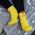 Teplé ponožky - kuriatko