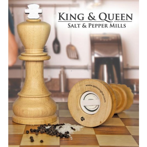 Kráľovské mlynčeky na soľ a korenie
