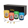 Harry Potter - sada sviečok s náramkom - Rokfortské fakulty Deluxe