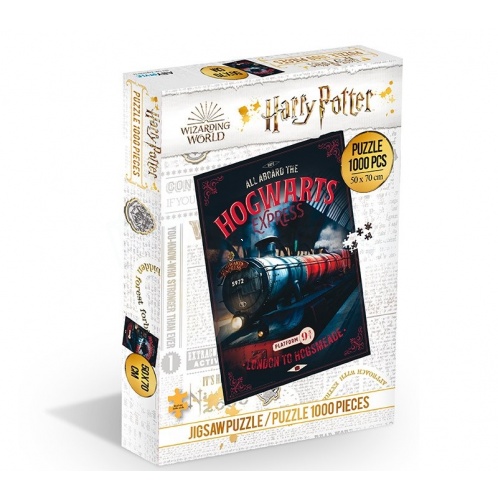 Harry Potter - puzzle Rokfortský expres - 1000