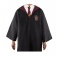 Harry Potter - Chrabromilský čarodejnícky plášť s kravatou a tetovačkami - XS