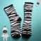 Veselé ponožky - zebra