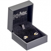 Harry Potter - náušnice Zlatá strela - Kryštál