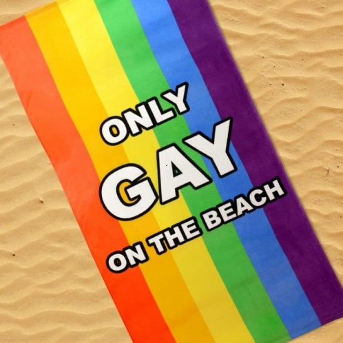 Only Gay On The Beach osuška