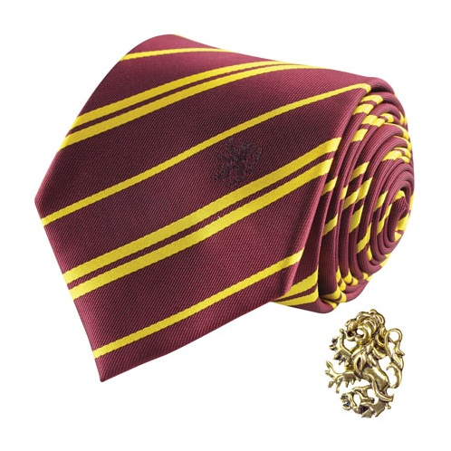 Harry Potter - kravata a manžetový gombík Chrabromil