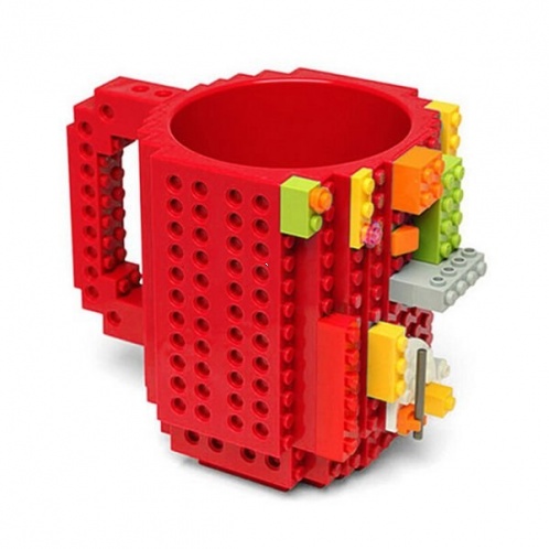 Brick Mug - červený
