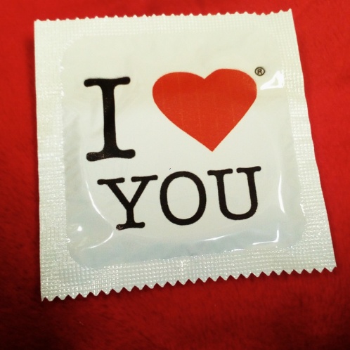 Zábavné kondómy - I love you