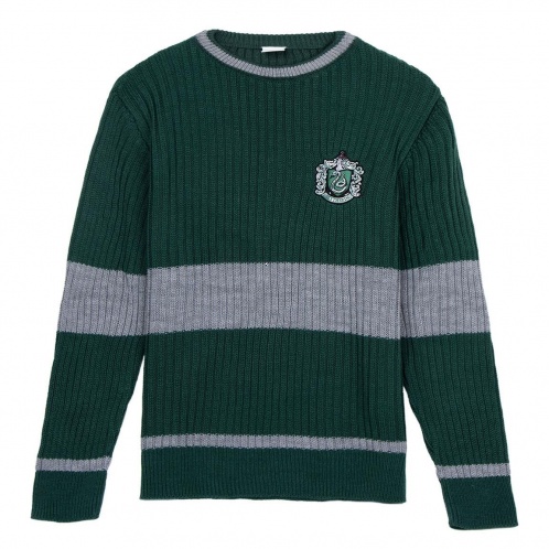Harry Potter - pletený sveter Slizolin - XL