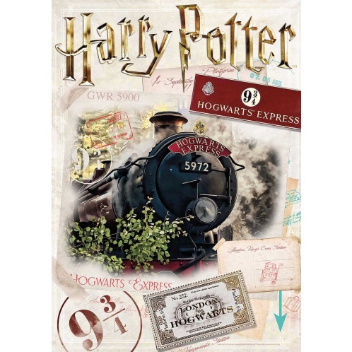 Harry Potter - puzzle Rokfortský expres - 1000 - v2