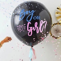 Balón s konfetami - Chlapec alebo dievča?