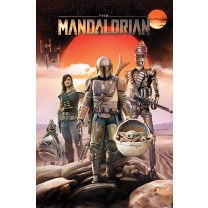 Mandalorian - plagát postáv (Group)