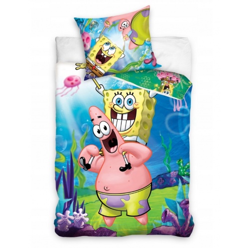 Sponge Bob - posteľné obliečky 140x200