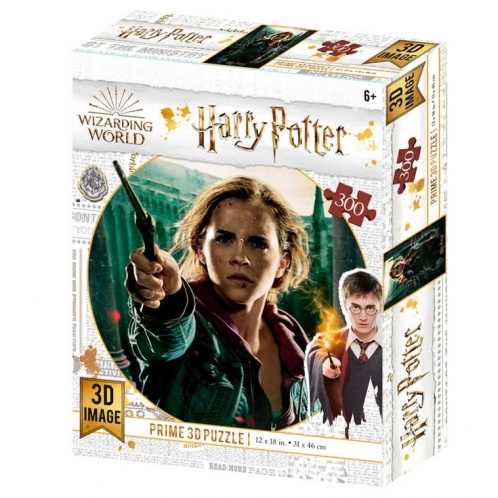 Harry Potter - 3D puzzle - Hermiona s prútikom - 300