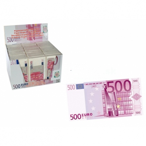 Plná Buxa - obrúsky euro 500€