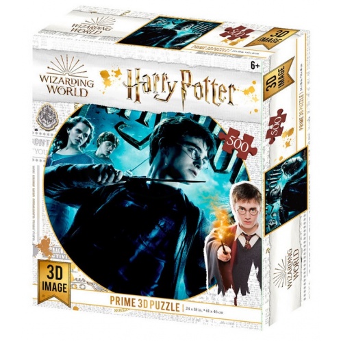Harry Potter - 3D puzzle - Harry, Ron, Hermiona a Dumbledore - 500