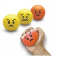 Antistresová loptička - 3ks Emoji