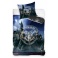 Harry Potter - posteľné obliečky Rokfort 160x200 - modré