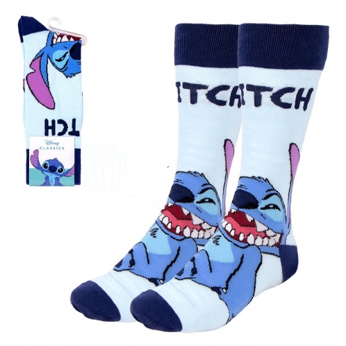 Lilo a Stitch - ponožky M/L - svetlé