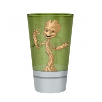 Strážcovia Galaxie - sklenený pohár Groot