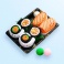 Veselé ponožky - sushi set