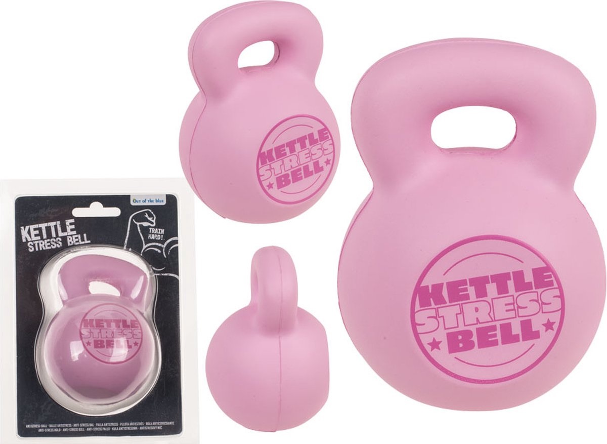 Antistresový Kettlebell - ružový